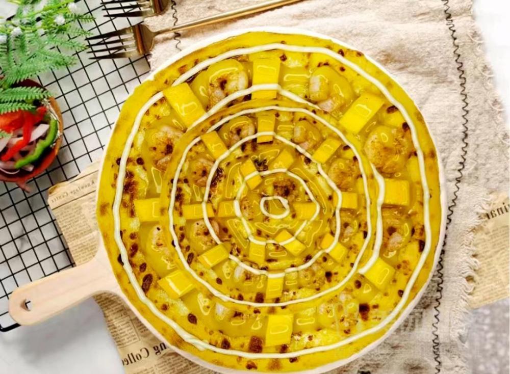 Wasabi Sauce Mango Shrimp Pizza.jpg