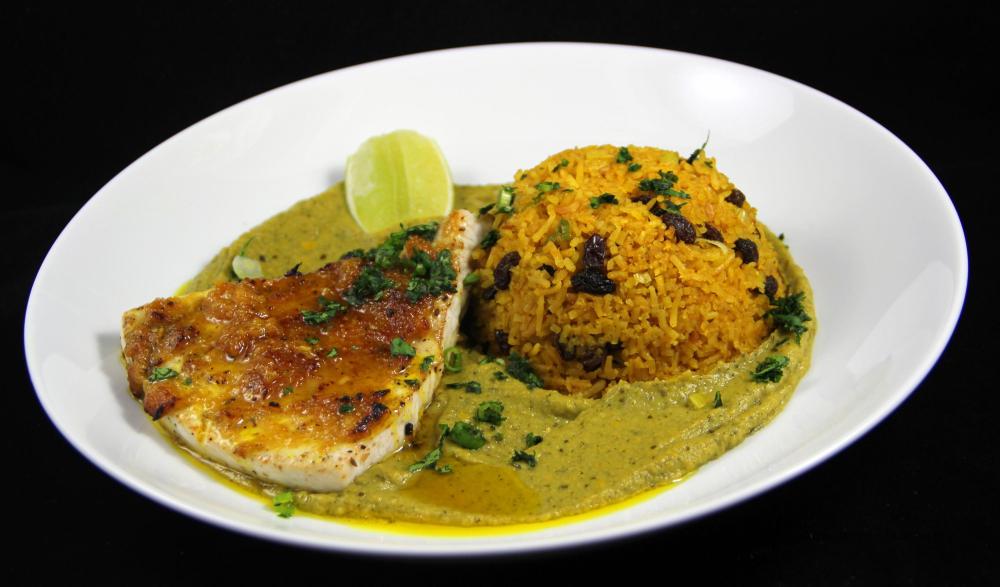 broiled swordfish with roasted zuccini puree.jpg